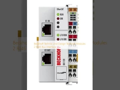 Beckhoff Technik und Design Terminal Modülleri 2 RJ45 Otobüs Arayüzü