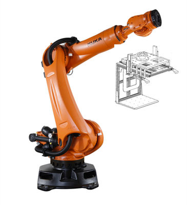 KR 210 R2700 Prime Kuka Robot Kol Akıllı Yer Montaj Konumu