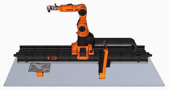 FEM Optimizasyonu ve Yansıtıcı Yapı Robot Doğrusal Tam Yola Uygulamalar için