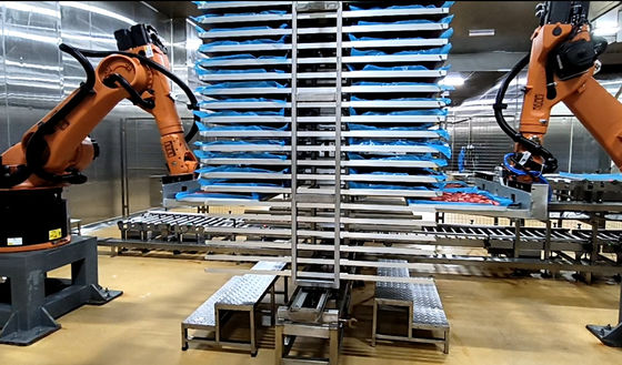 Endüstriyel Robot Pelletizing Çalışma İstasyonu Tek Duraklı Çözüm Sağlıyor